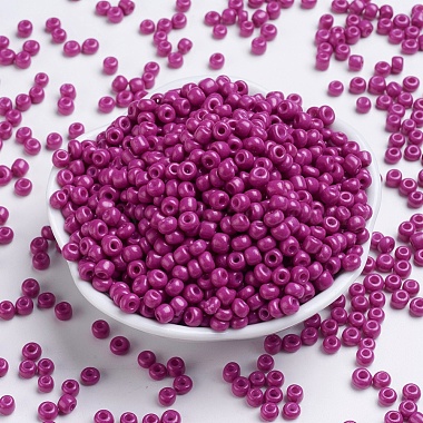 Baking Paint Glass Seed Beads(SEED-US0003-4mm-K21)-2