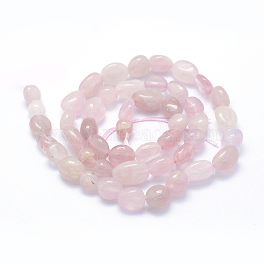 Chapelets de perles en quartz rose naturel(G-K230-12)-2