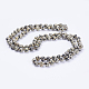 Natural Dalmatian Jasper Beaded Necklaces(NJEW-P202-36-A33)-1