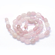 Chapelets de perles en quartz rose naturel(G-K230-12)-2
