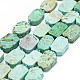 Brins de perles de turquoise péruvienne naturelle (jaspe)(G-F725-08)-1
