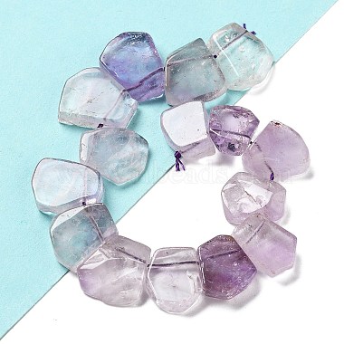 Natural Amethyst Beads Strands(G-P528-K03-01)-2