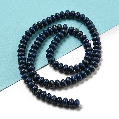 Dyed Synthetic Turquoise Beads Strands(G-B070-C02-01)-2