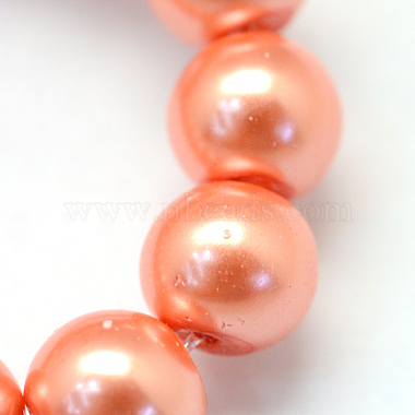 Baking Painted Glass Pearl Bead Strands(HY-Q003-3mm-77)-3