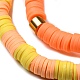 Handmade Polymer Clay Heishi Beads Stretch Bracelets Sets(BJEW-JB05902-01)-3