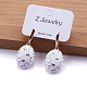 Alloy Enamel Hoop Earrings(FS-WGC03FD-03)-2