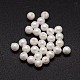 Perles nacrées en coquilles(X-BSHE-L031-01-4mm)-1