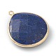 Naturales lapis lazuli colgantes(G-B009-07G-C)-3