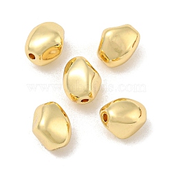 Alloy Beads, Nuggets, Golden, 8x7x6.5mm, Hole: 1.2mm(FIND-Z030-08G)