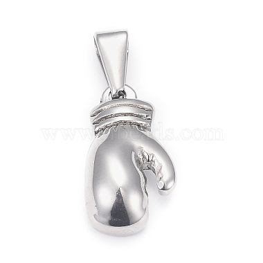 Antique Silver Sports Goods 304 Stainless Steel Pendants