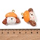 Handmade Polymer Clay Pendants(PY-CBABDB7-11A)-3