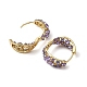 Brass Hoop Earrings for Women(EJEW-F346-01G)-2