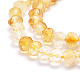 Natural Yellow Quartz Beads Strands(G-E569-I11)-3