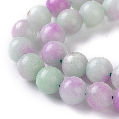 Dyed Natural White Jade Beads Strands(G-I299-F06-10mm)-4