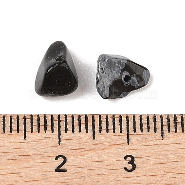 Perlas de obsidiana copo de nieve naturales(G-XCP0001-27)-3