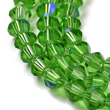 transparentes perles de verre de galvanoplastie brins(GLAA-F029-2mm-D03)-3