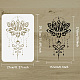 Plastic Drawing Painting Stencils Templates(DIY-WH0396-438)-2