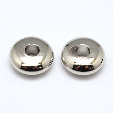 Brass Flat Round Spacer Beads(X-KK-M085-21P-NR)-2