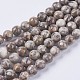 Chapelets de perles maifanite/maifan naturel pierre (X-G-I187-8mm-01)-1