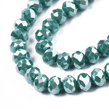Electroplate Glass Beads Strands(EGLA-A034-P1mm-A09)-3