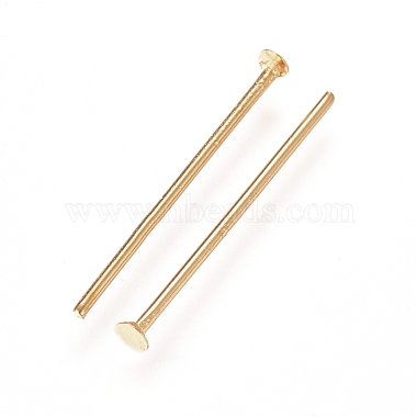 304 Stainless Steel Flat Head Pins(STAS-L238-006H-G)-2