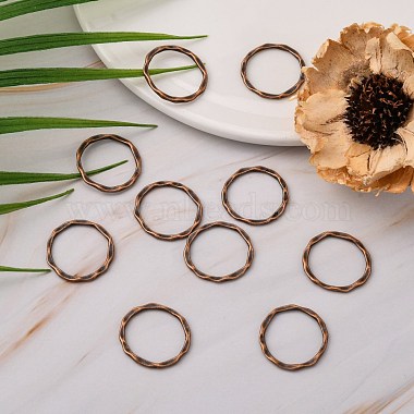 Tibetan Style Linking Rings(PALLOY-A017-R-FF)-5