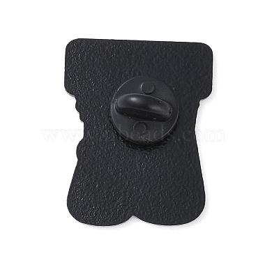 Bioscience Theme Black Zinc Alloy Brooches(JEWB-C031-01F-EB)-2