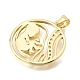 Brass Pendants(KK-CBAF3A5-06G)-2