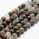 Natural African Bloodstone Beads Strands(G-G735-32-6mm)-1