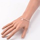 Adjustable Silver Color Plated Brass Charm Bangles(BJEW-JB02101)-4