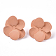 Spray Painted Iron Stud Earring Settings(IFIN-N004-01G)-3