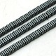 Unmagnetische synthetischen Hämatitkornen Stränge(G-K003-3mm-07F)-1