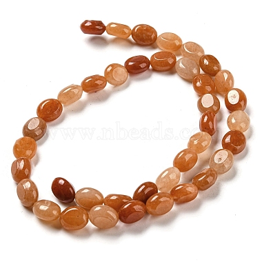 Natural Red Aventurine Beads Strands(G-M420-D06-01)-3