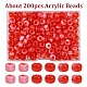 200Pcs Acrylic Beads(KY-YW0002-06A)-1