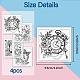 4Pcs 4 Styles PVC Stamp(DIY-WH0487-0013)-6