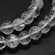 naturelles cristal de quartz brins de perles(G-F570-01-6mm)-3