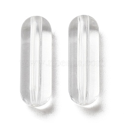 Transparent Acrylic Beads, Oval, Clear, 19.5x6.5mm, Hole: 1.2mm, 724pcs/500g(OACR-C016-13)
