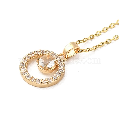 Clear Cubic Zirconia Necklaces