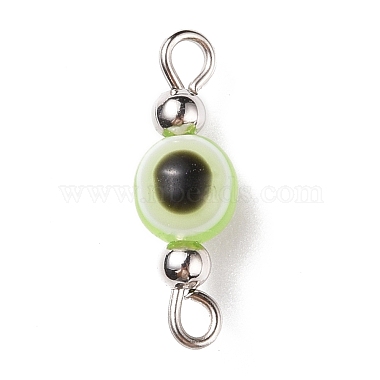 Evil Eye Resin Connector Charms(PALLOY-JF01474)-3