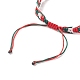 Nylon Braided Cord Bracelet(BJEW-TA00138)-5