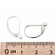 925 Sterling Silver Hoop Earrings(X-STER-P032-06S)-3