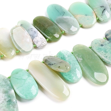 22mm Oval Australia Jade Beads