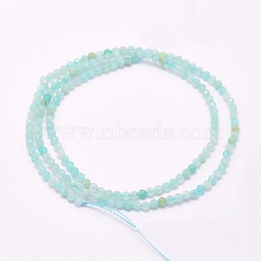 Natural Amazonite Beads Strands(G-F509-25-4mm)-2