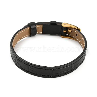 bracelets de montre texturés en cuir(AJEW-K232-01G-08)-2