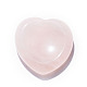 Pierre d'inquiétude de coeur de quartz rose naturel pour l'équilibrage du reiki(PW-WG62388-07)-1