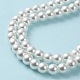 Baking Painted Pearlized Glass Pearl Round Bead Strands(X-HY-Q003-6mm-01)-4