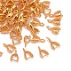 Grade AA Brass Ice Pick Pinch Bails for Pendant Making(KK-M008-b-07G-NR)-1