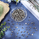 100 pi&egrave;ces rivets en alliage(FIND-GF0008-54P)-4