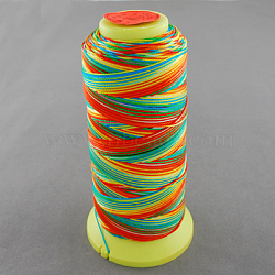 Nylon Sewing Thread, Colorful, 0.2mm, about 800m/roll(NWIR-Q005B-43)