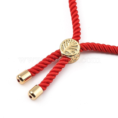 Adjustable Nylon Twisted Cord Slider Bracelets(BJEW-JB05322-01)-3